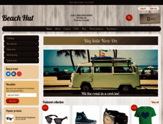 beach-hut-theme.myshopify.com screenshot