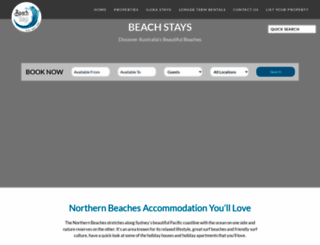 beach-stays.com.au screenshot
