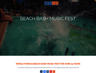 beachbashmusicfest.com screenshot