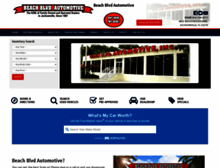 beachblvdautomotive.com screenshot