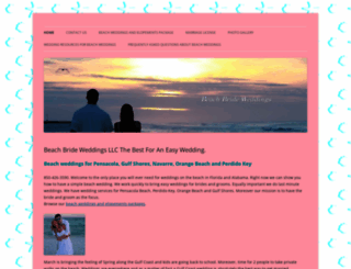 beachbrideweddings.com screenshot