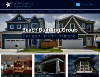 beachbuildinggroup.com screenshot
