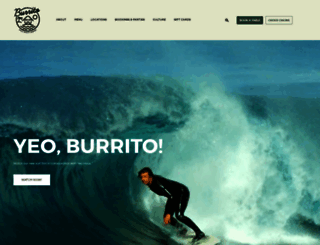 beachburritocompany.com screenshot