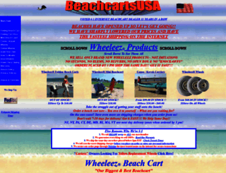 beachcartsusa.com screenshot