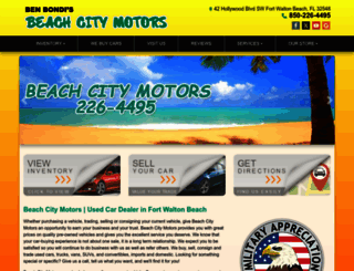 beachcitymotors.com screenshot