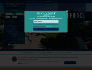 beachcolony.com screenshot