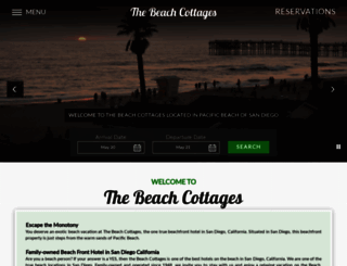 beachcottages.com screenshot