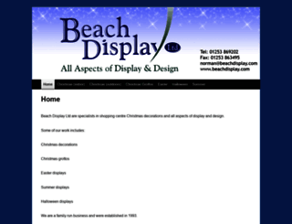 beachdisplay.com screenshot