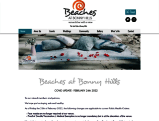 beachesatbonnyhills.com.au screenshot