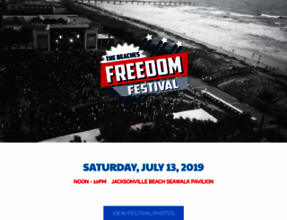 beachesfreedomfest.com screenshot