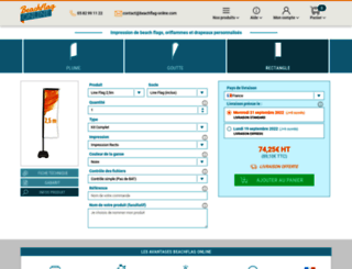 beachflag-online.com screenshot