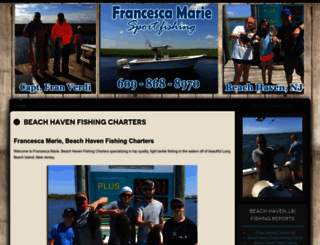 beachhavenfishingcharters.com screenshot