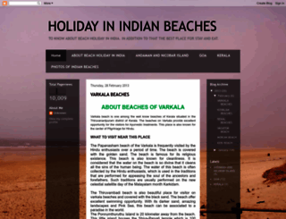beachholidayindia.blogspot.in screenshot