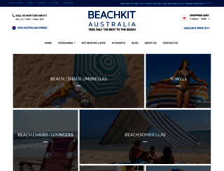 beachkit.com.au screenshot