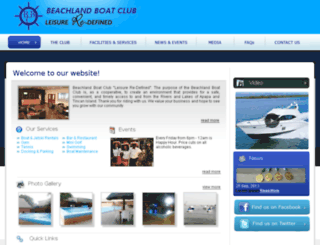 beachlandboatclub.com screenshot