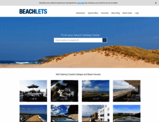 beachlets.co.uk screenshot