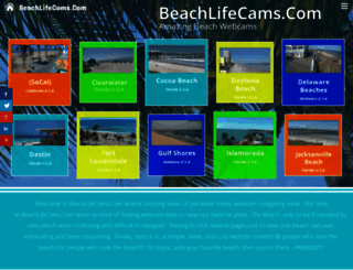 beachlifecams.com screenshot