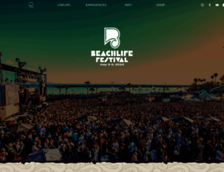 beachlifefestival.com screenshot