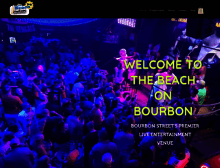beachonbourbon.com screenshot
