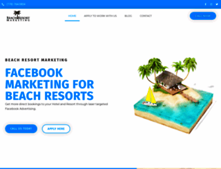beachresortmarketing.com screenshot
