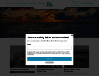 beachresortservices.com screenshot
