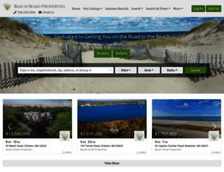 beachroadcapecod.com screenshot