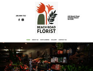 beachroadflorist.com.au screenshot