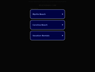 beachshag.com screenshot