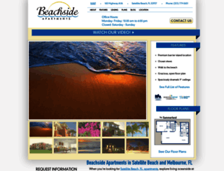 beachsideapartments.com screenshot