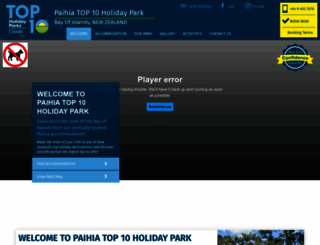 beachsideholiday.co.nz screenshot