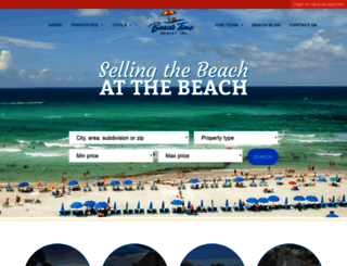 beachtimerealty.com screenshot
