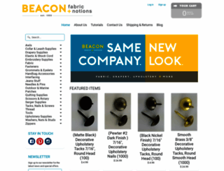 beaconfabric.com screenshot