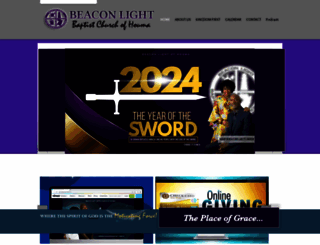 beaconlightofhouma.org screenshot