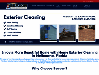 beaconroofcleaning.com screenshot