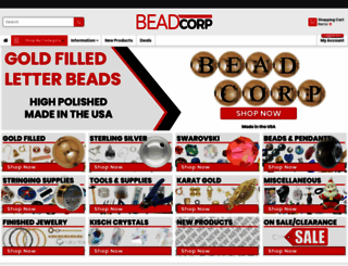 beadcorp.com screenshot