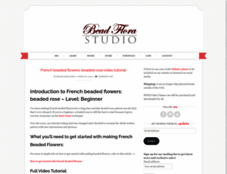 beadflora.com screenshot