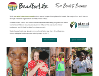 beadforlifestore.org screenshot
