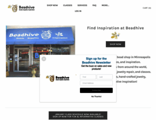 beadhivebeads.com screenshot