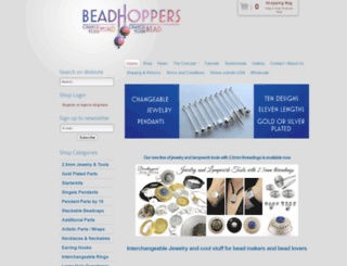beadhoppers.com screenshot