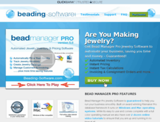 beadmanagerpro.com screenshot