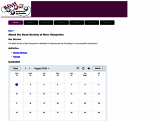 beadsocietyofnewhampshire.org screenshot