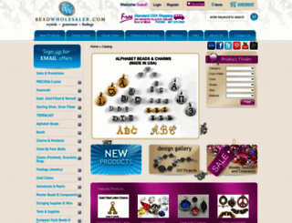 beadwholesaler.com screenshot