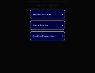 beagle-voyage.com screenshot