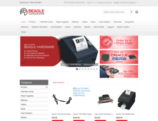 beaglehardware.com screenshot