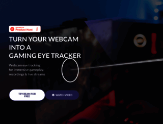 beam.eyeware.tech screenshot
