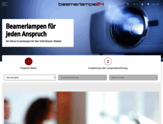 beamerlampen-guenstiger.ch screenshot