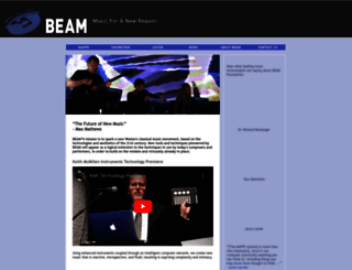 beamfoundation.org screenshot