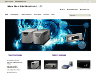 beamtech.com.tw screenshot