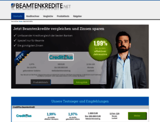 beamtenkredite.net screenshot