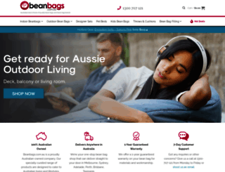 beanbags.com.au screenshot